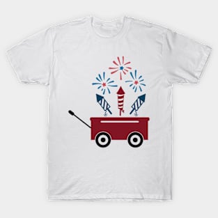 Fireworks Wagon T-Shirt